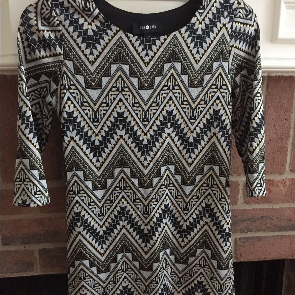 Amy Byer Girls Dress Sz 12 Black Dress